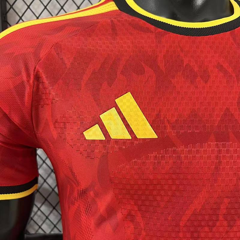 Bélgica Local Versión Jugador 2026 (Roja) 4