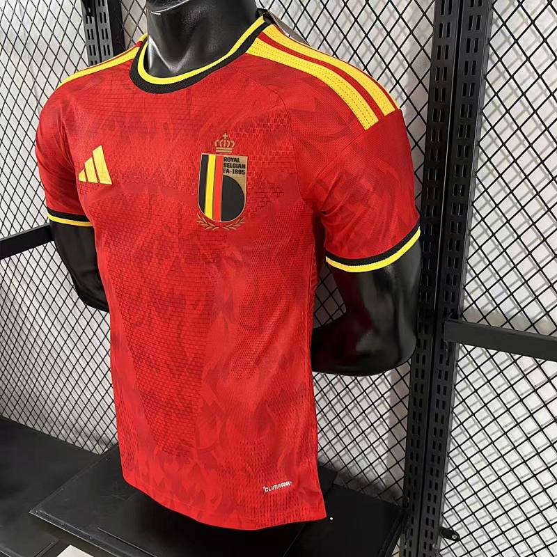 Bélgica Local Versión Jugador 2026 (Roja) 7