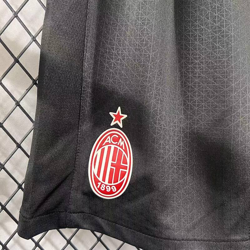 AC Milan Short Local Versión Jugador 2025/26 (Negro) 3
