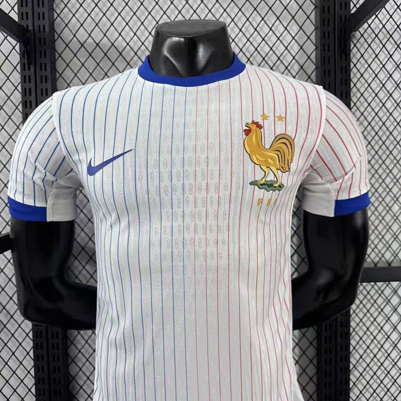 Francia Visitante Versión Jugador 2024 (Blanca) 3