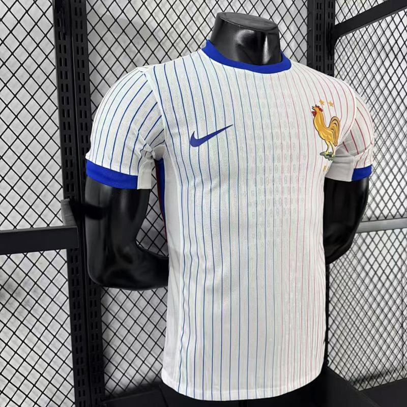 Francia Visitante Versión Jugador 2024 (Blanca) 6