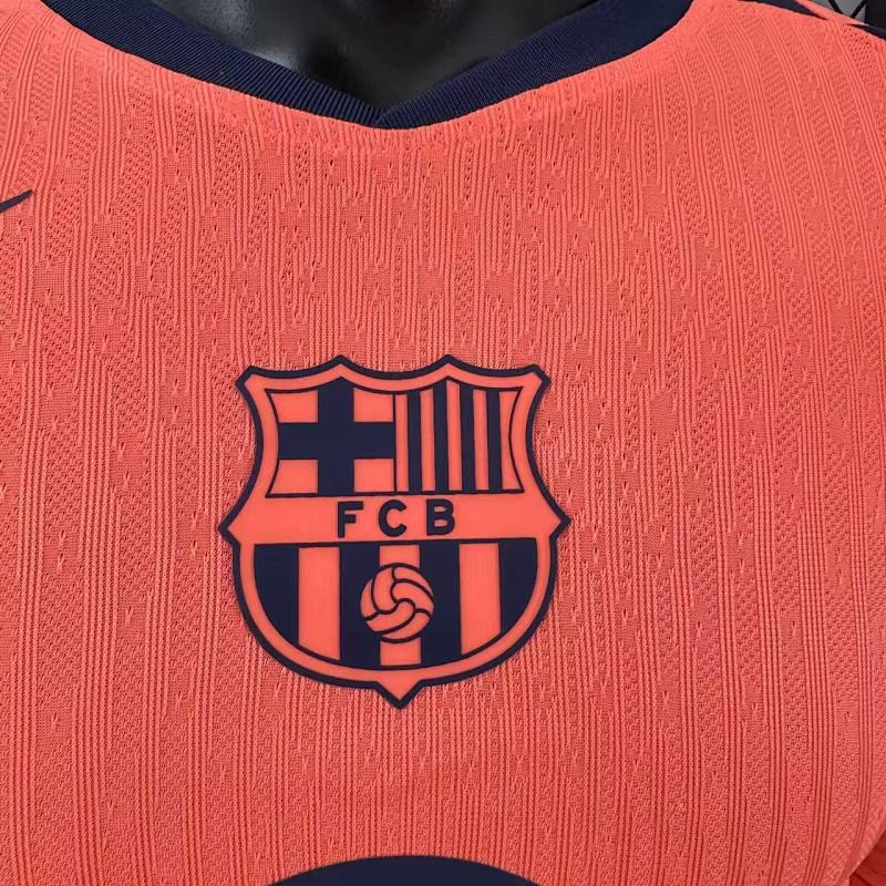 FC Barcelona Tercera Versión Jugador 2025/26 (Roja, Manga Larga) 5