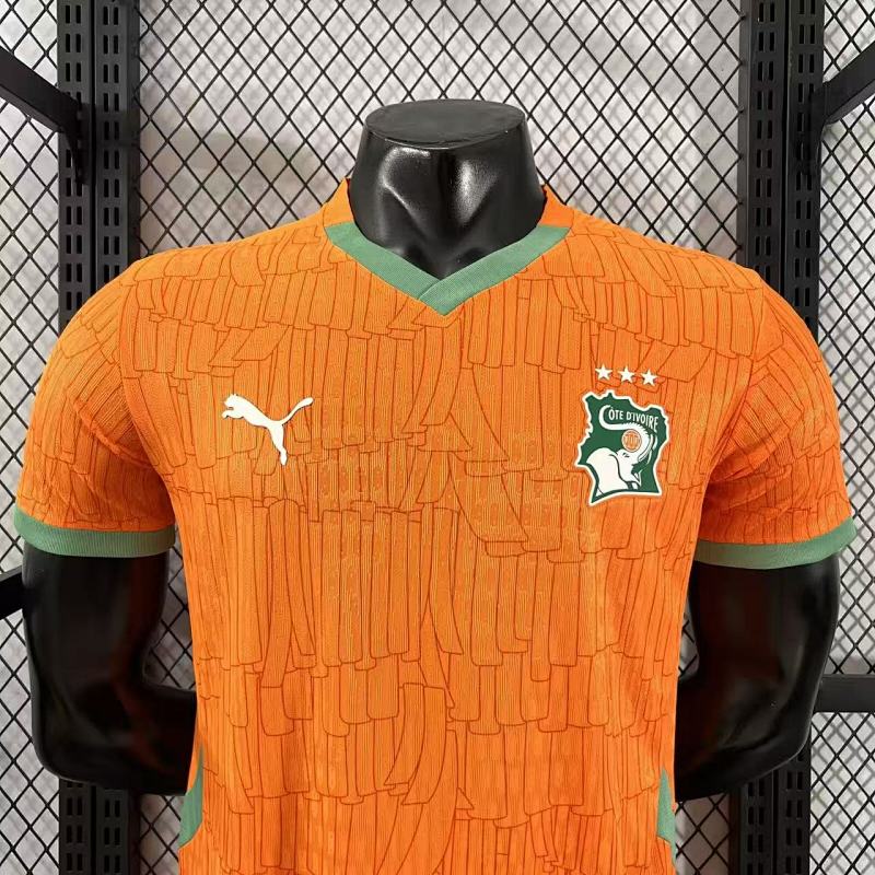 Costa de Marfil Local Versión Jugador 2025/26 (Naranja) 3