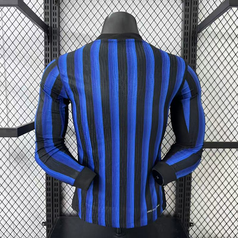 Inter Milan Local Versión Jugador 2025/26 (Azul, Manga Larga) 2