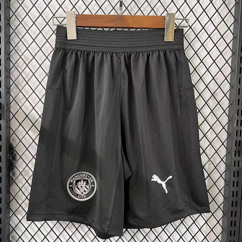 Manchester City Short Visitante Versión Jugador 2025/26 (Negro)