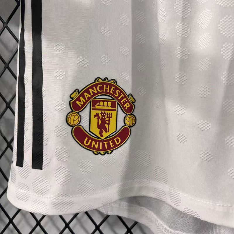 Manchester City Short Local Versión Jugador 2025/26 (Blanco) 3