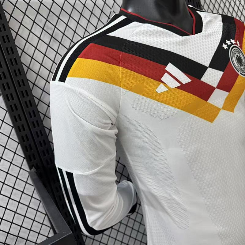 Alemania Local Versión Jugador 2026 (Blanca, Manga Larga) 8