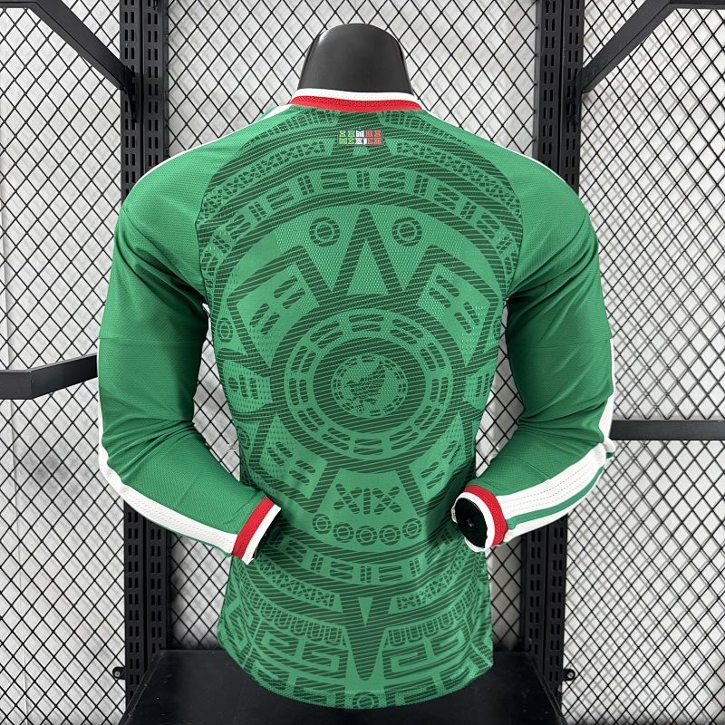 México Local Versión Jugador 2026 (Verde, Manga Larga) 11