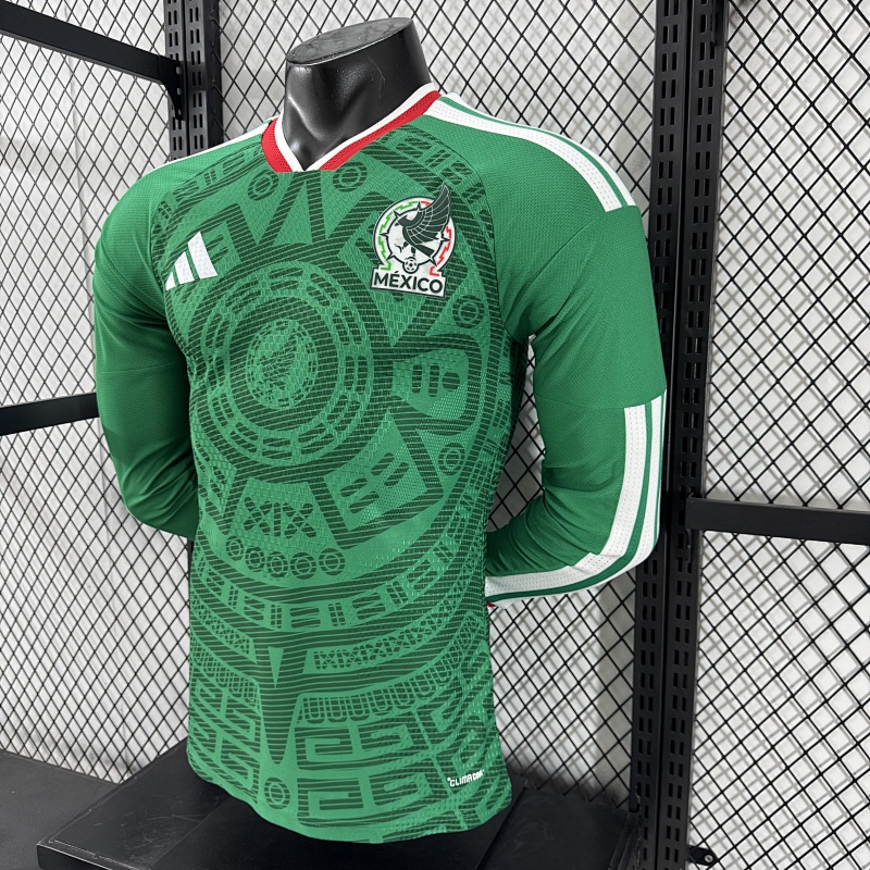 México Local Versión Jugador 2026 (Verde, Manga Larga) 6
