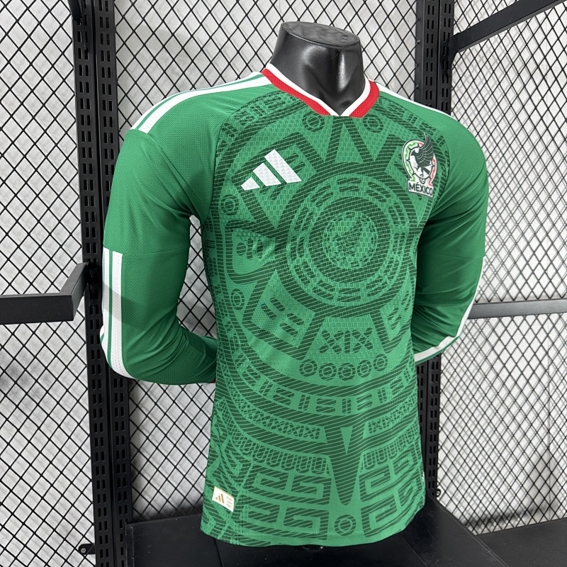 México Local Versión Jugador 2026 (Verde, Manga Larga) 7