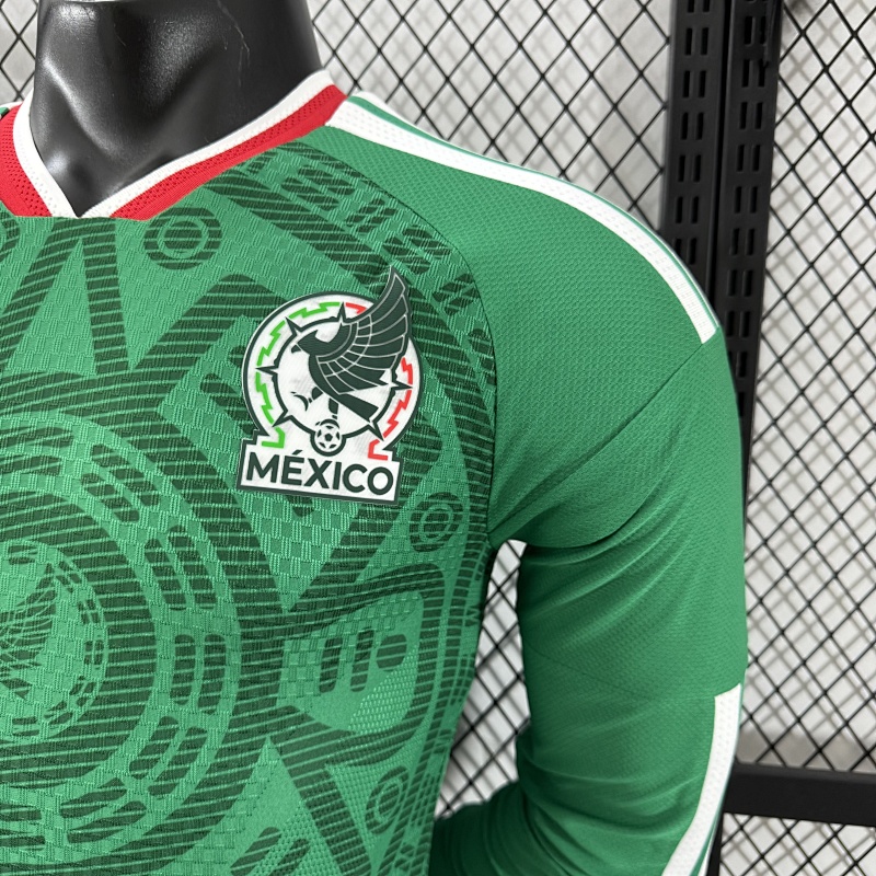 México Local Versión Jugador 2026 (Verde, Manga Larga) 8