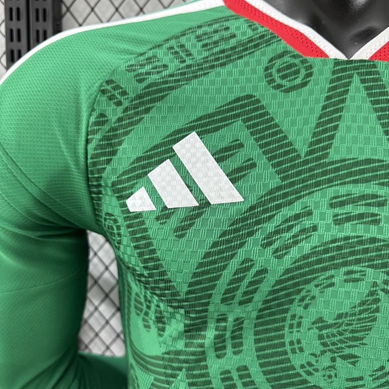 México Local Versión Jugador 2026 (Verde, Manga Larga) 9