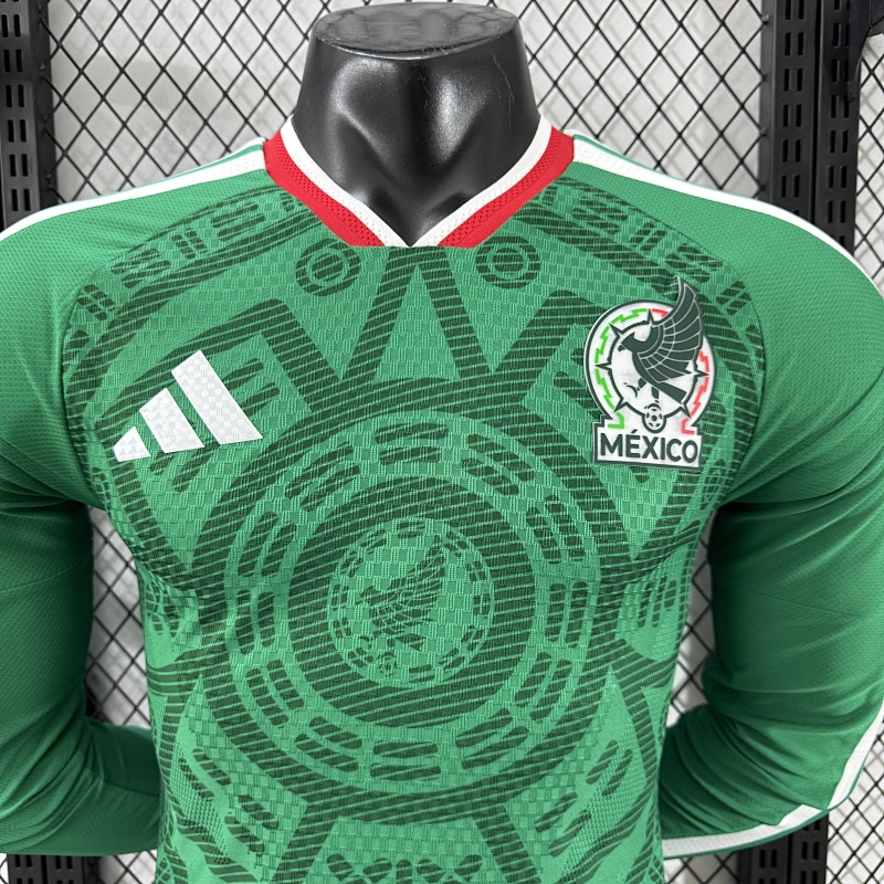 México Local Versión Jugador 2026 (Verde, Manga Larga) 10