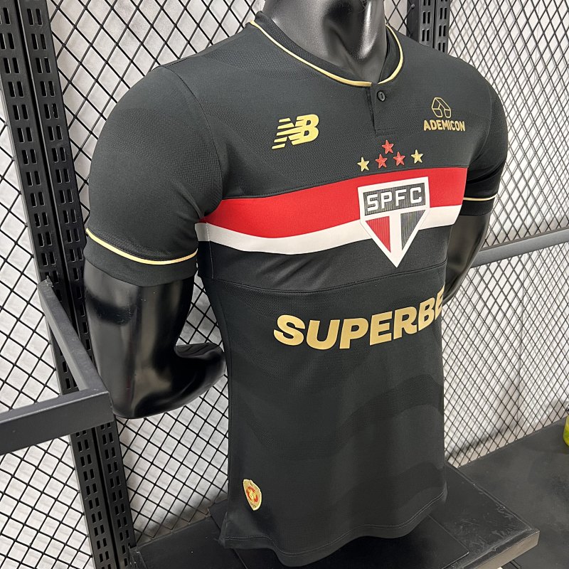 São Paulo Tercera Versión Jugador 2025/26 (Negra) 5