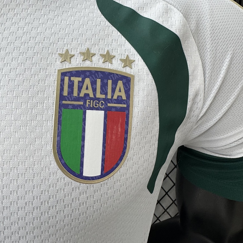 Italia Camiseta de Entrenamiento Versión Jugador 2026 (Blanca) 5