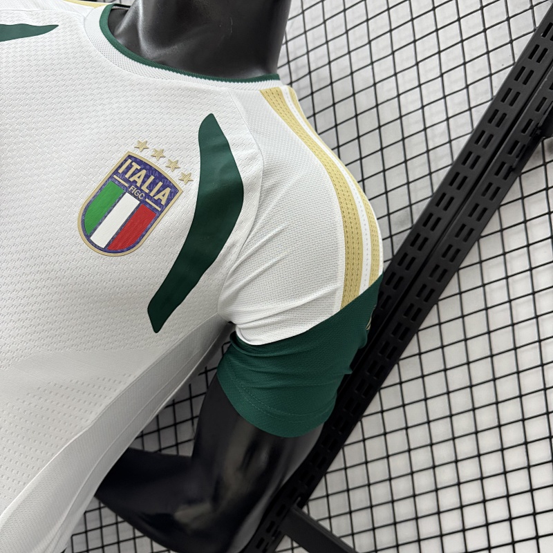 Italia Camiseta de Entrenamiento Versión Jugador 2026 (Blanca) 9
