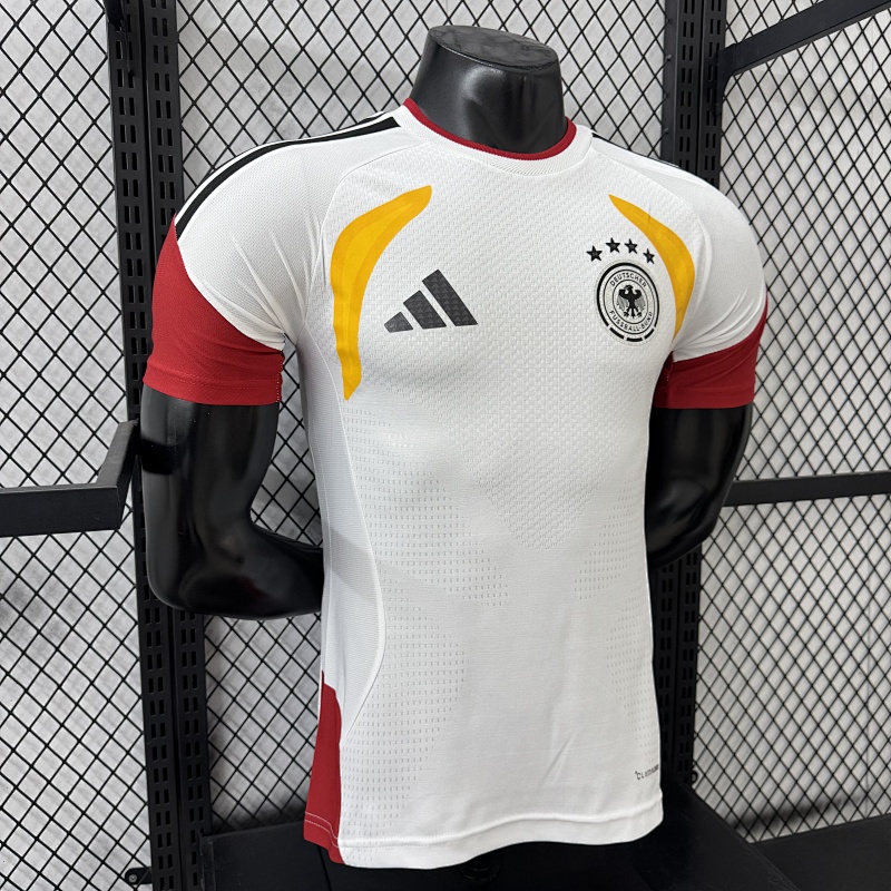Alemania Camiseta de Entrenamiento Versión Jugador 2026 (Blanca) 6
