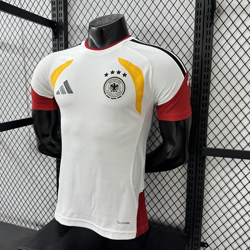Alemania Camiseta de Entrenamiento Versión Jugador 2026 (Blanca) 7