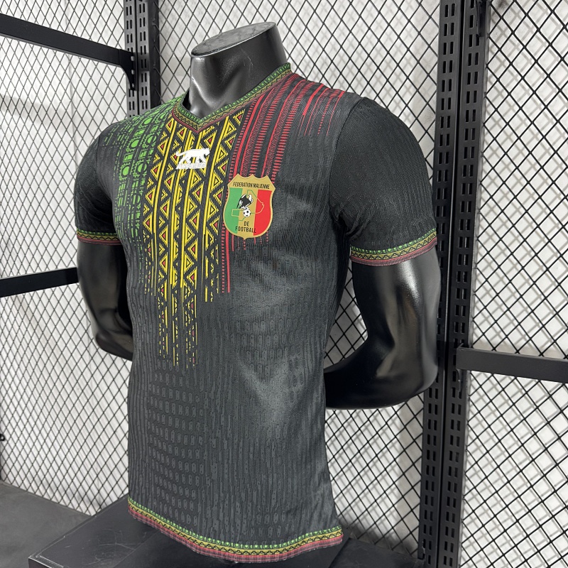 Mali Visitante Versión Jugador 2024 (Negra) 4