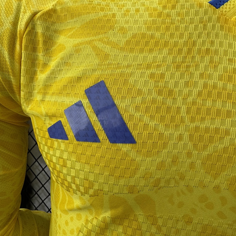 Colombia Local Versión Jugador 2026 (Amarilla, Manga Larga) 10