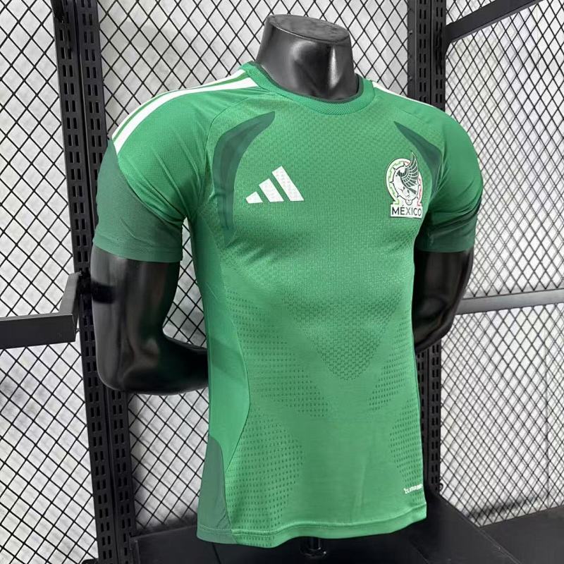 México Camiseta de Entrenamiento Versión Jugador 2026 (Verde) 10