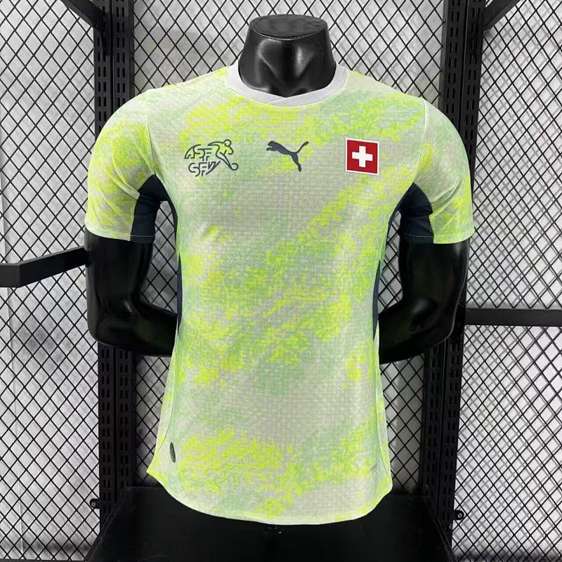 Suiza Visitante Versión Jugador 2026 (Blanca)