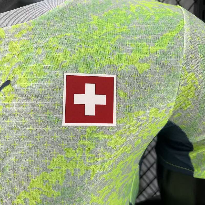 Suiza Visitante Versión Jugador 2026 (Blanca) 6