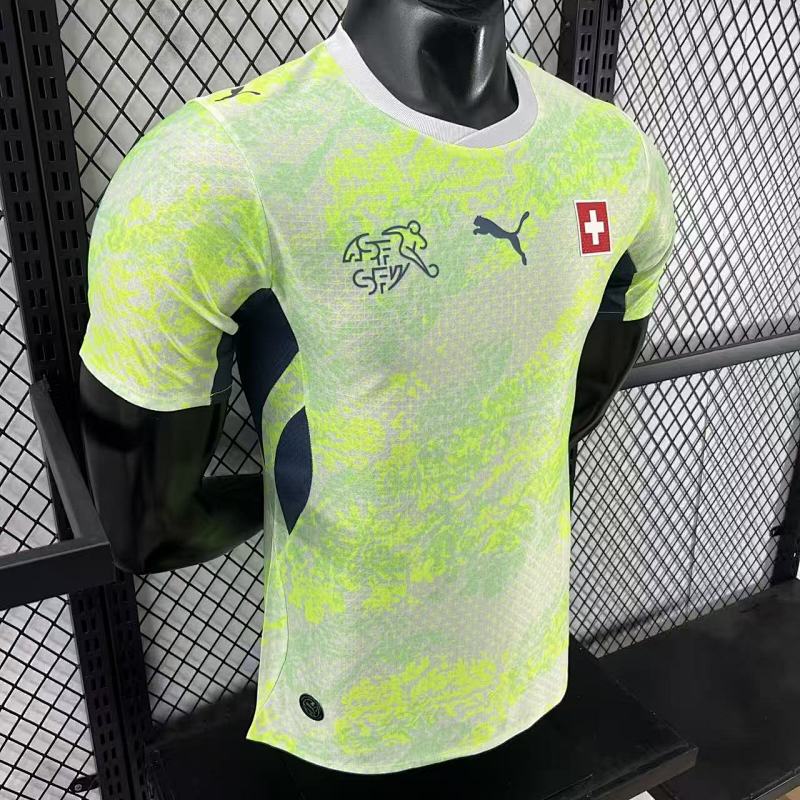 Suiza Visitante Versión Jugador 2026 (Blanca) 7