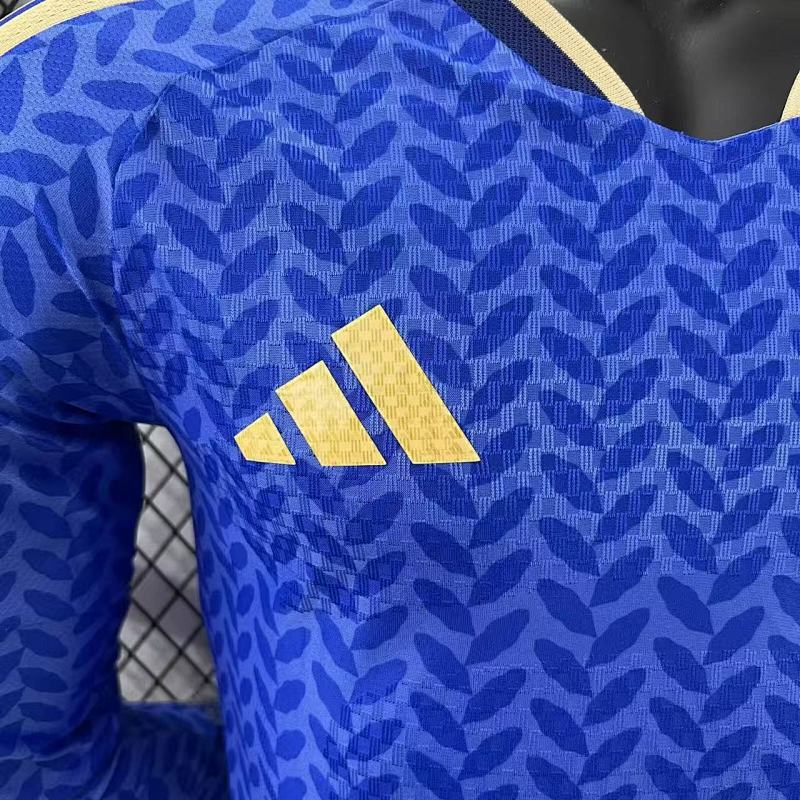 Italia Local Versión Jugador 2026 (Azul, Manga Larga) 4