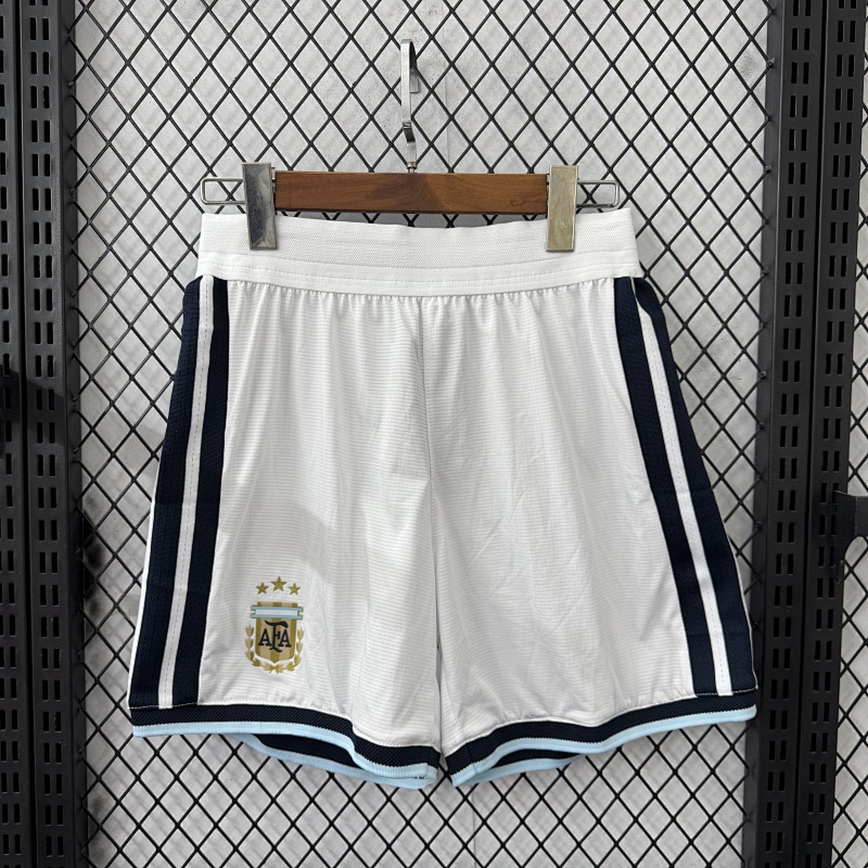 Argentina Short Local Versión Jugador 2026 (Blanco)