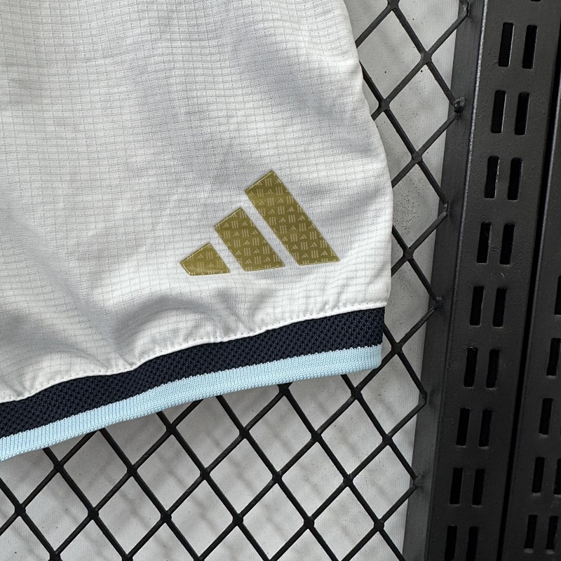 Argentina Short Local Versión Jugador 2026 (Blanco) 4