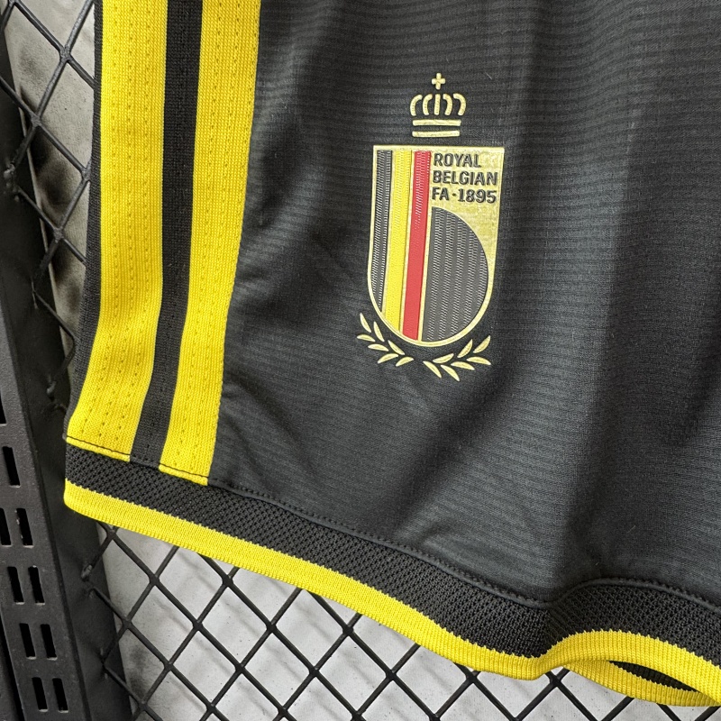 Bélgica Short Local Versión Jugador 2026 (Negro) 5