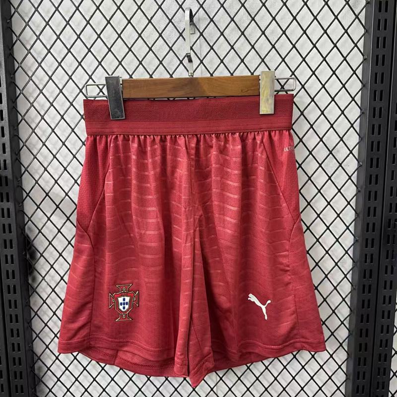 Portugal Short Local Versión Jugador 2026 (Rojo)