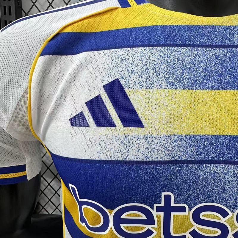 Boca Juniors Visitante Versión Jugador 2025/26 (Blanca) 4