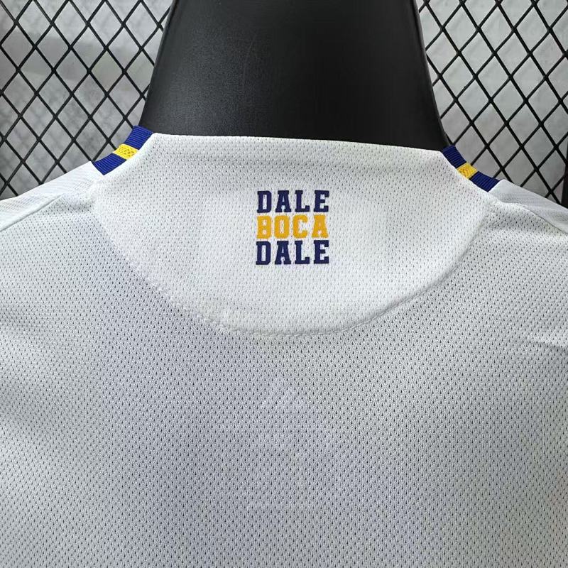 Boca Juniors Visitante Versión Jugador 2025/26 (Blanca) 10