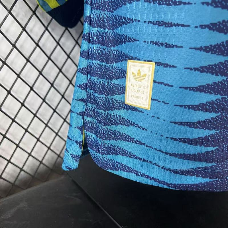 Colombia Visitante Versión Jugador 2026 (Azul, Manga Larga) 8
