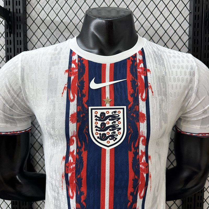 Inglaterra Edición Especial Versión Jugador 2026 (Blanca) 3
