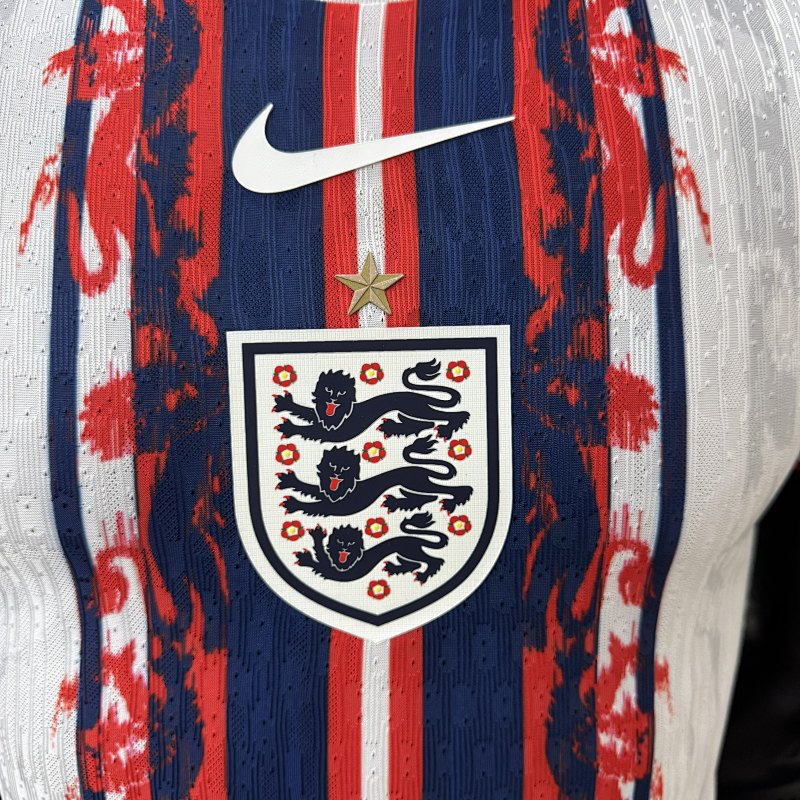 Inglaterra Edición Especial Versión Jugador 2026 (Blanca) 4