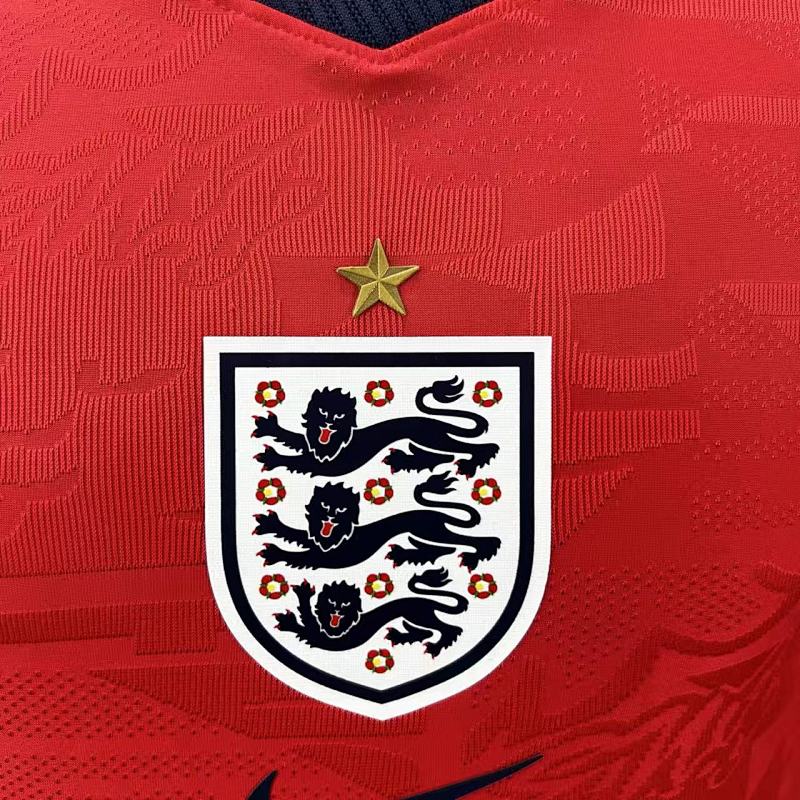 Inglaterra Visitante Versión Jugador 2026 (Roja) 4