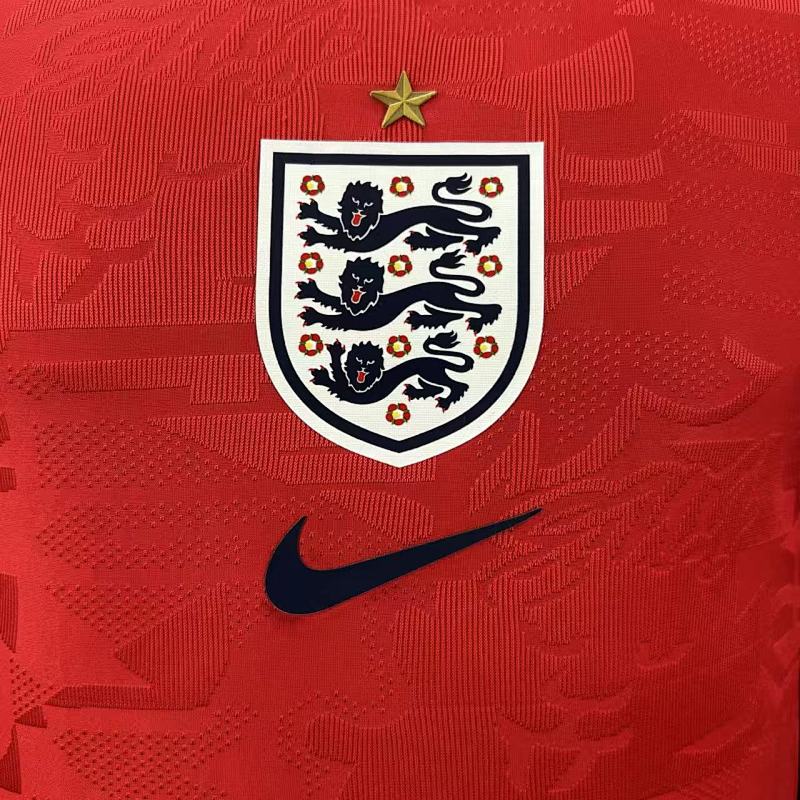 Inglaterra Visitante Versión Jugador 2026 (Roja) 5