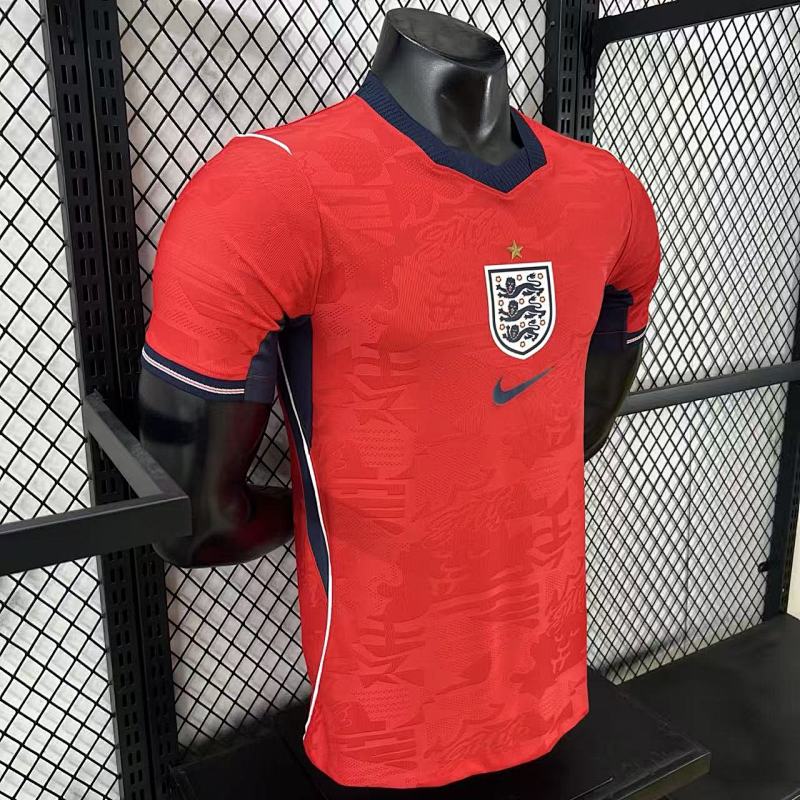 Inglaterra Visitante Versión Jugador 2026 (Roja) 6