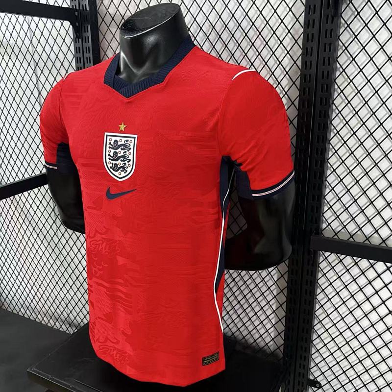 Inglaterra Visitante Versión Jugador 2026 (Roja) 7