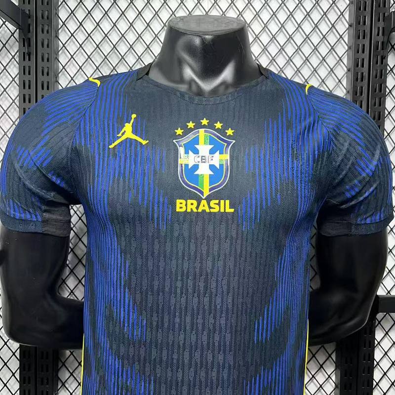 Brasil Visitante Versión Jugador 2026 (Azul Marino) 3