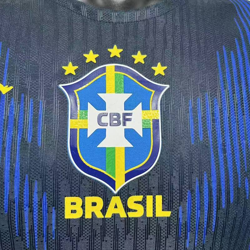 Brasil Visitante Versión Jugador 2026 (Azul Marino) 5
