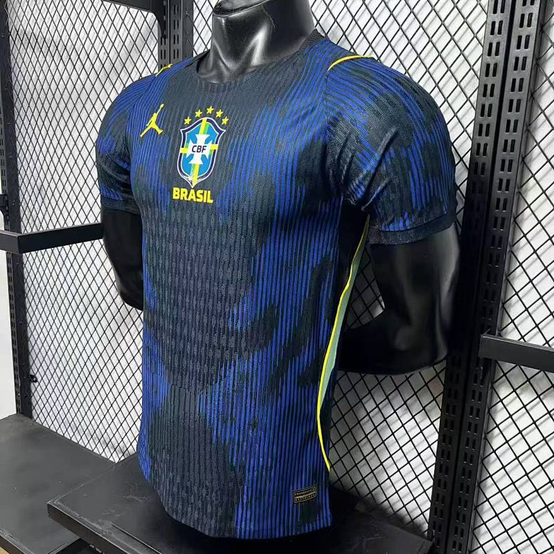 Brasil Visitante Versión Jugador 2026 (Azul Marino) 7