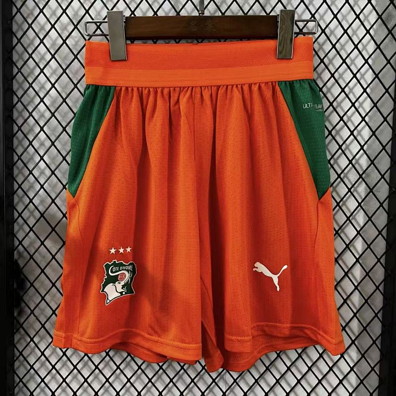 Costa de Marfil Short Local Versión Jugador 2026 (Naranja)