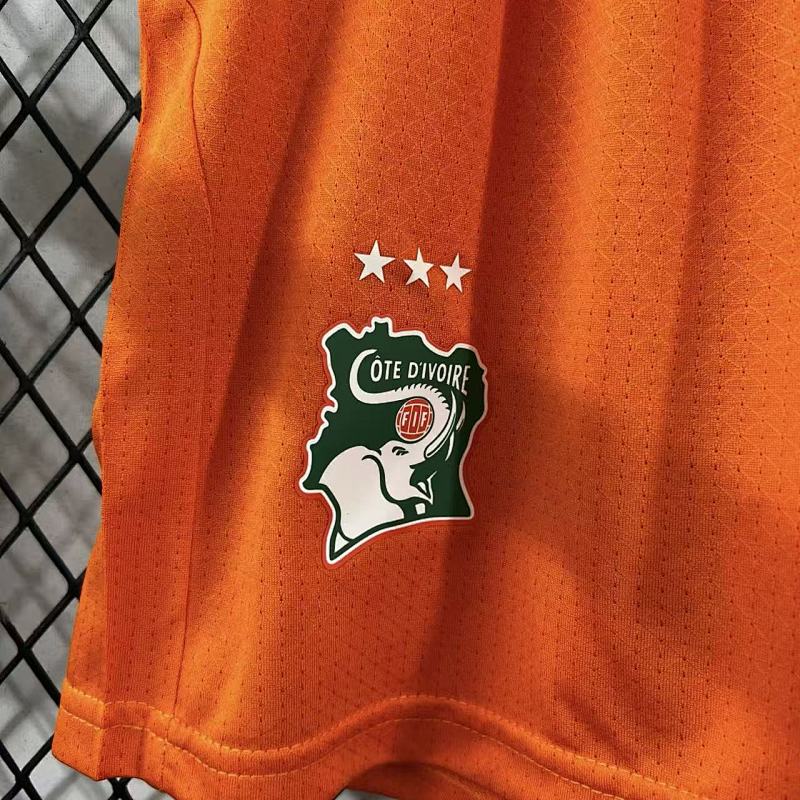 Costa de Marfil Short Local Versión Jugador 2026 (Naranja) 3