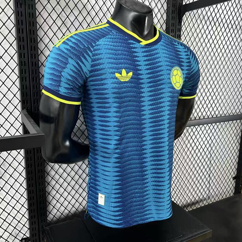 Colombia Visitante Versión Jugador 2026 (Azul) 6