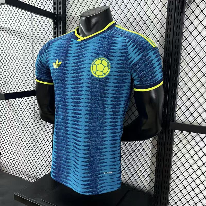 Colombia Visitante Versión Jugador 2026 (Azul) 7