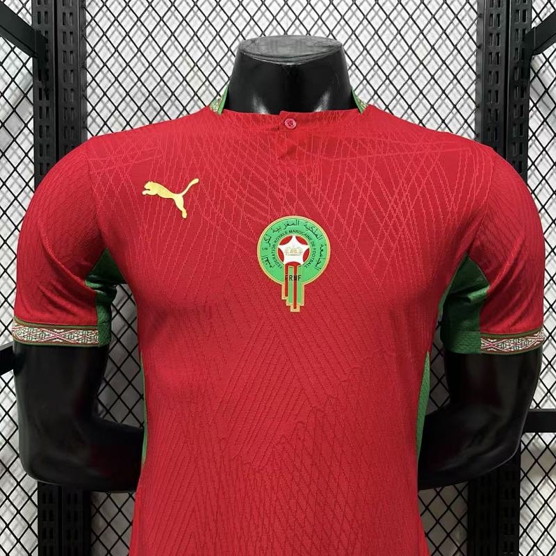 Marruecos Local Versión Jugador 2026 (Roja) 3